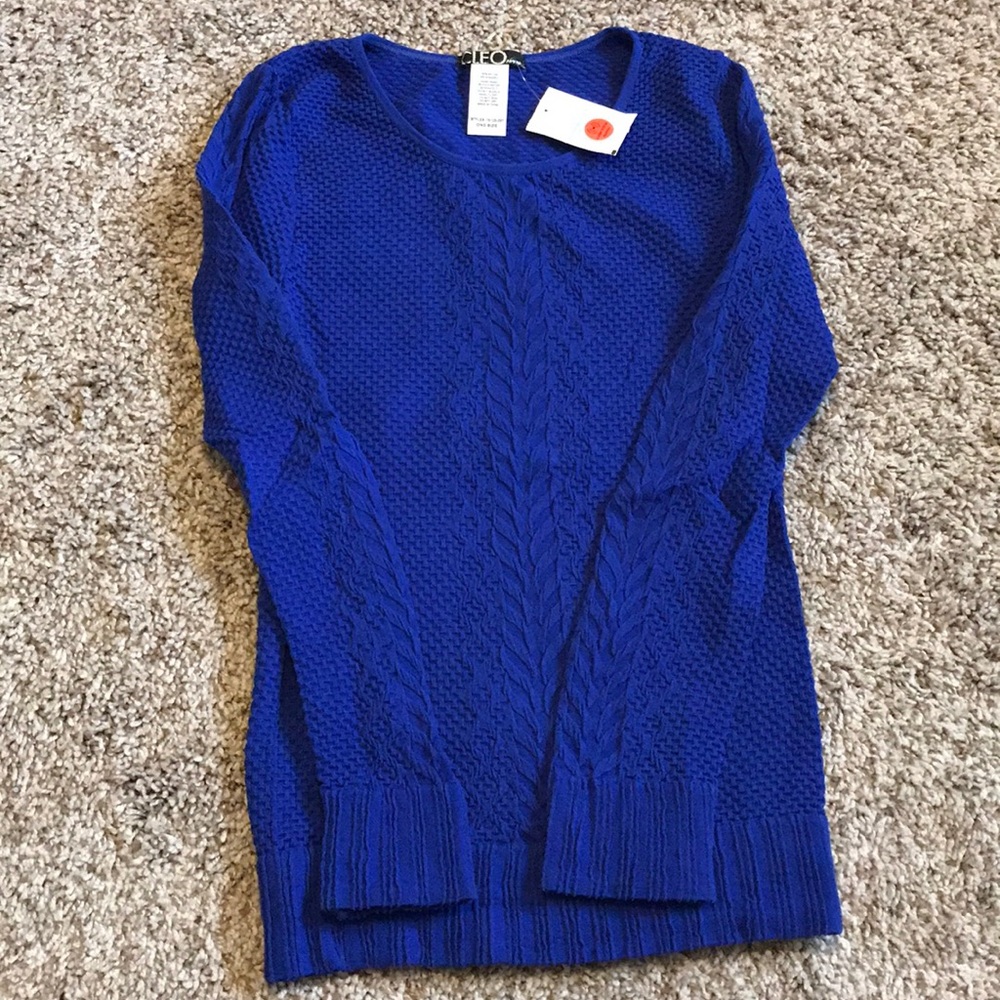 Royal blue shirt